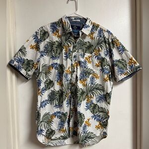 MBX Premium Goods Men’s button-down tropical shirt